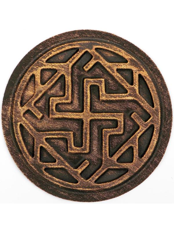 Нашивка с термопечатью на богатырей Валькирия, 12 см