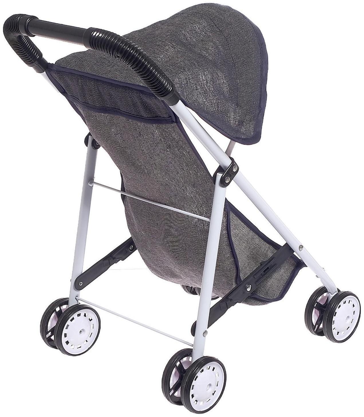 Коляска летняя для кукол, металлический каркас