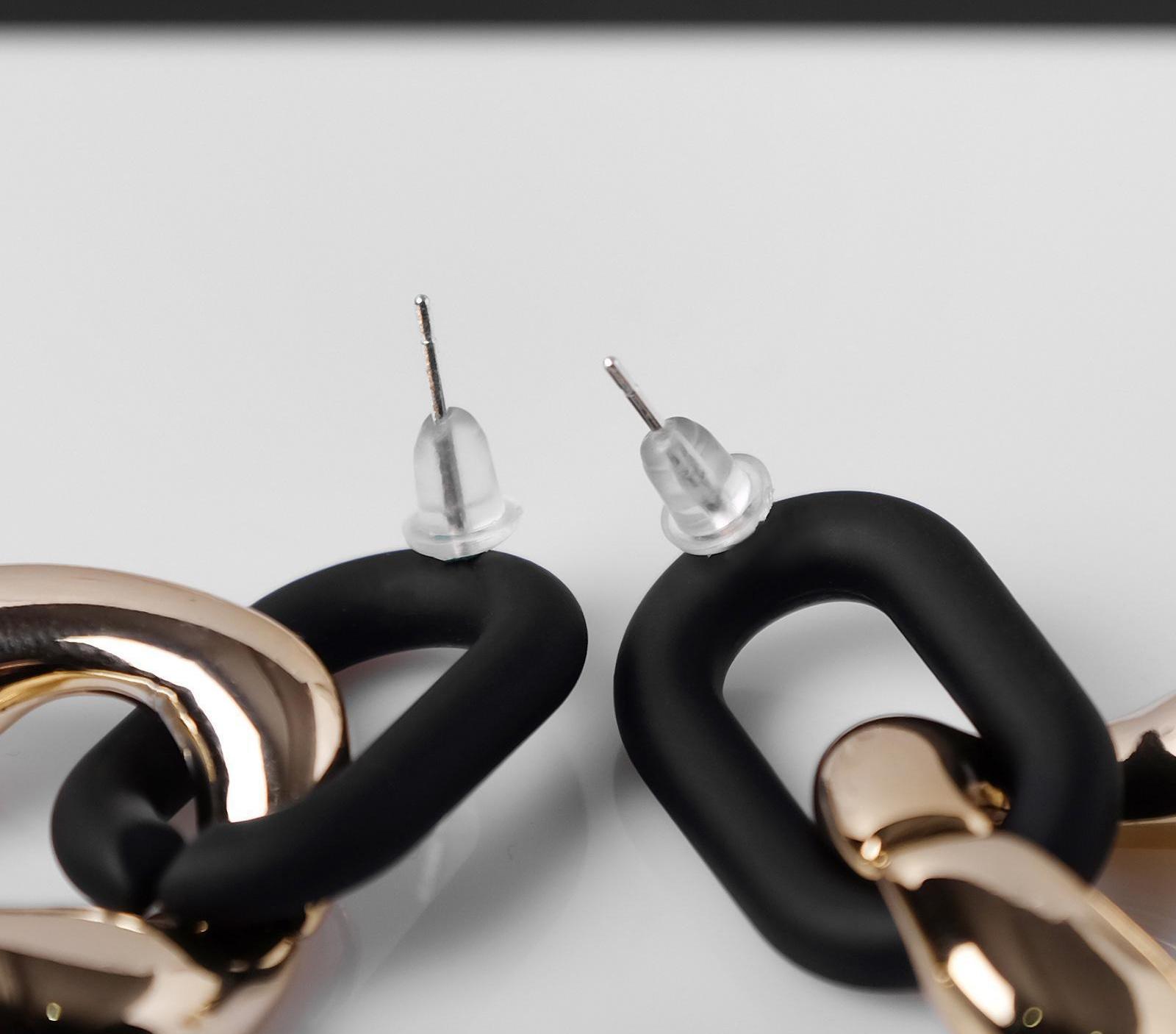 Серьги металл 