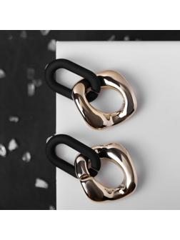 Серьги металл 