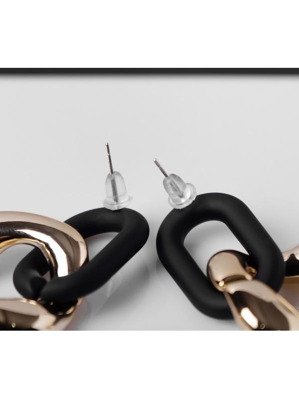 Серьги металл 