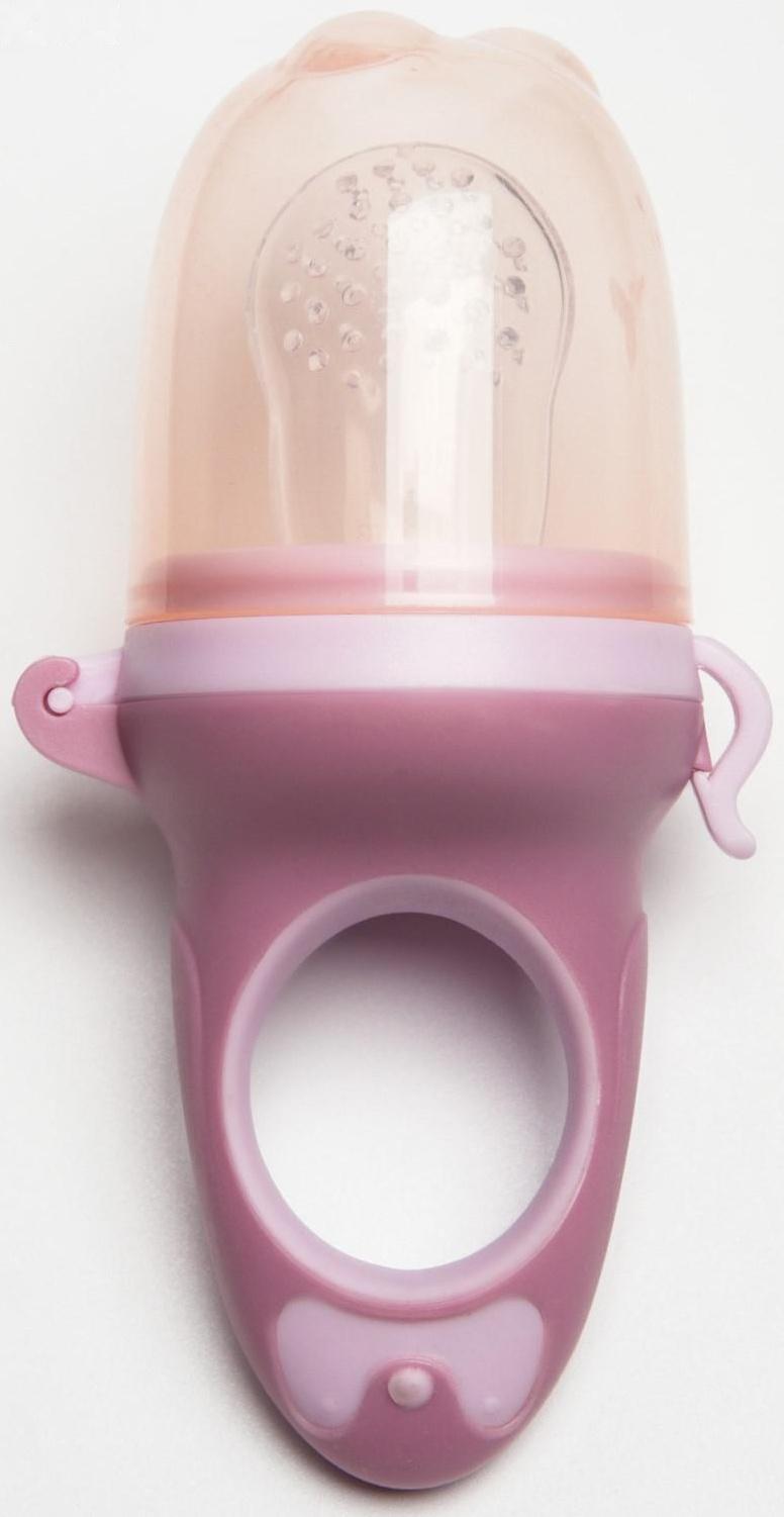 Ниблер для прикорма с силиконовой сеточкой «Бантик», цвет МИКС