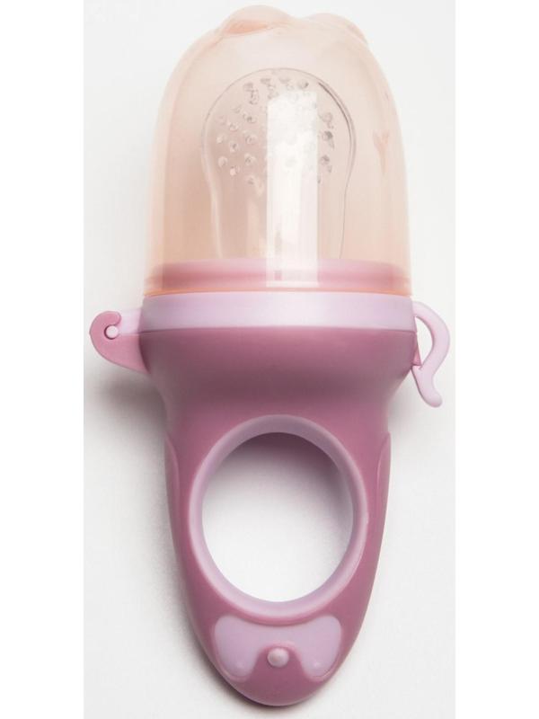 Ниблер для прикорма с силиконовой сеточкой «Бантик», цвет МИКС