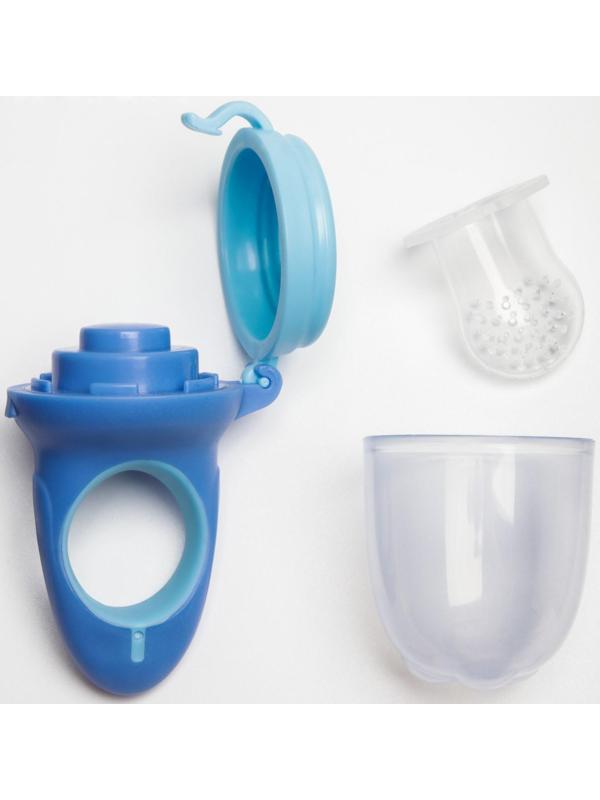 Ниблер для прикорма с силиконовой сеточкой «Бантик», цвет МИКС