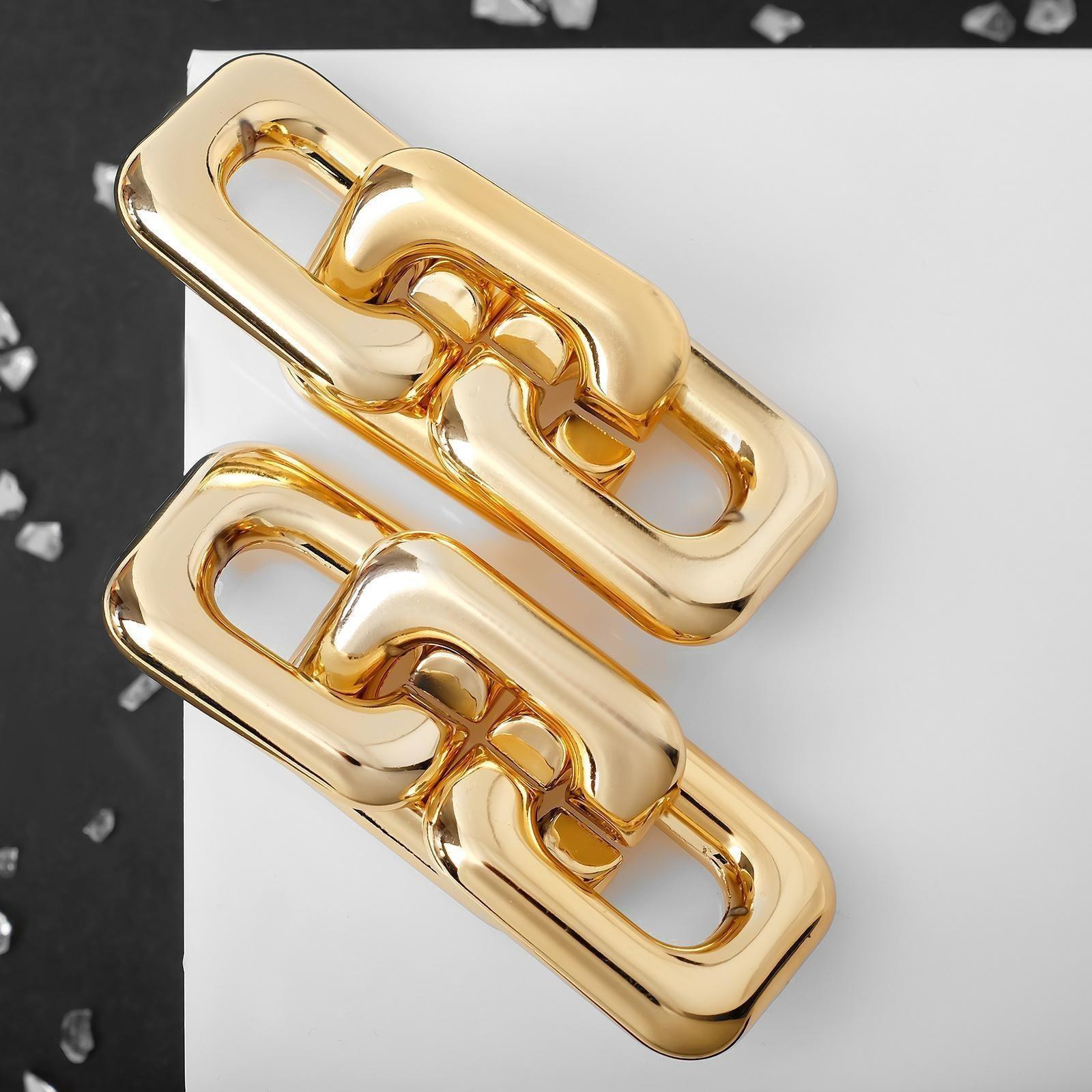 Серьги металл 