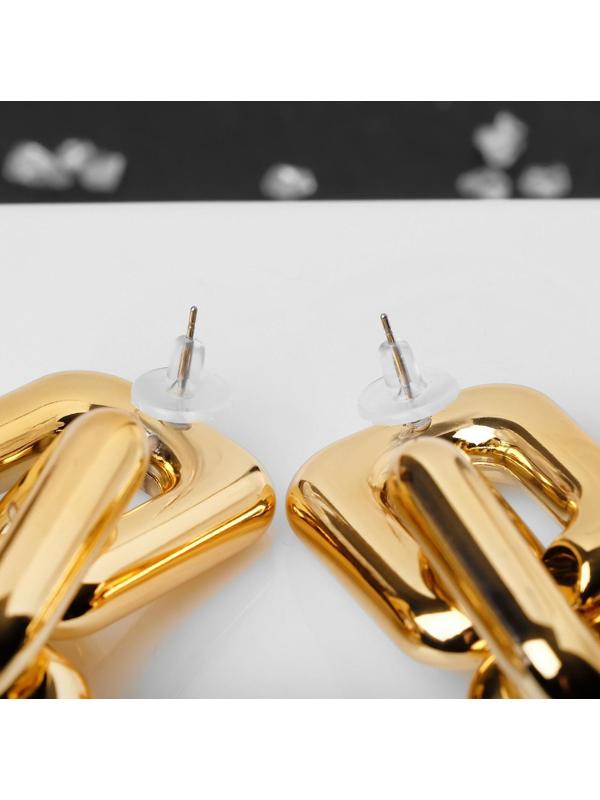 Серьги металл 