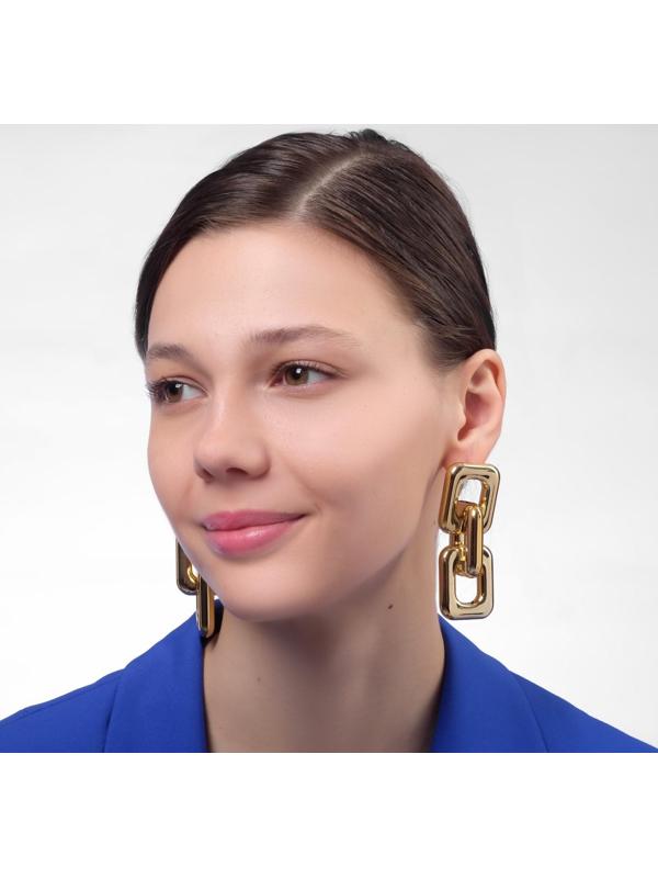 Серьги металл 