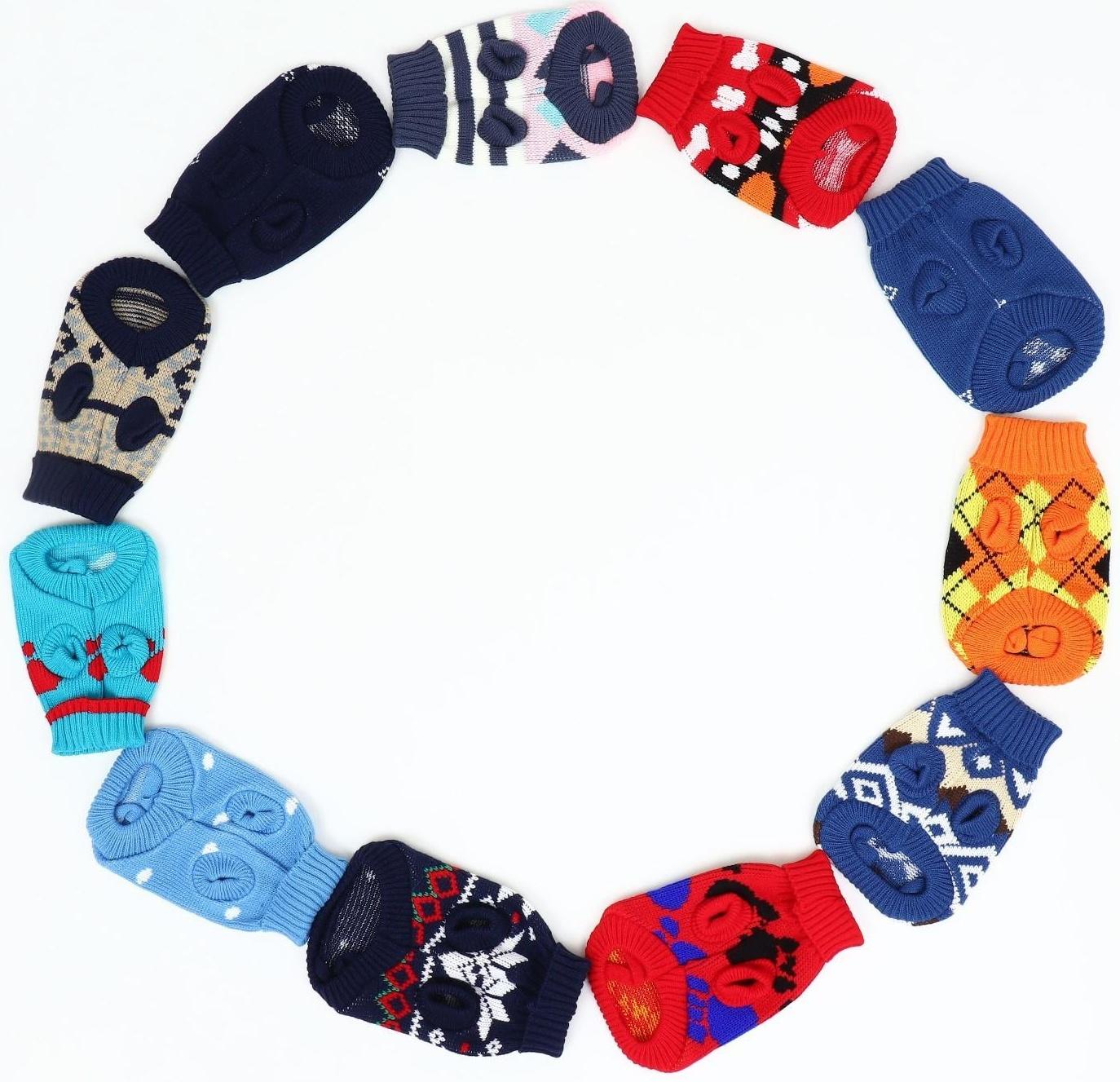 Свитер, размер 6 (24-28 см), микс расцветок