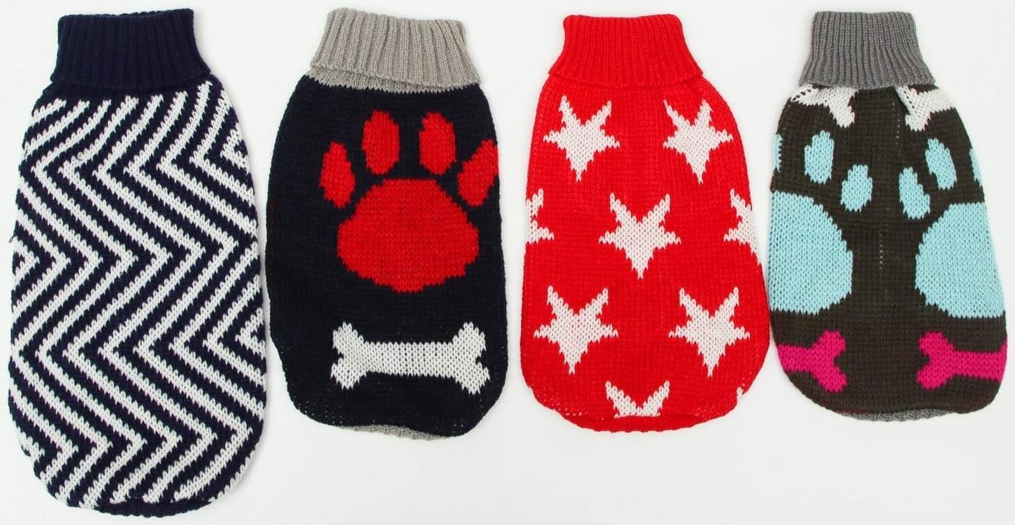 Свитер, размер 8 (26-30 см), микс расцветок