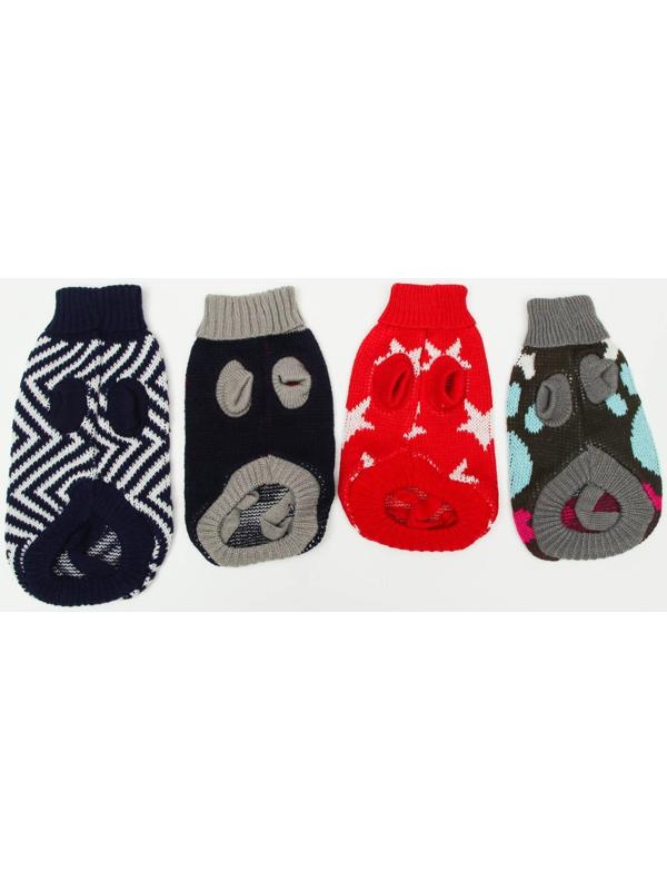 Свитер, размер 8 (26-30 см), микс расцветок