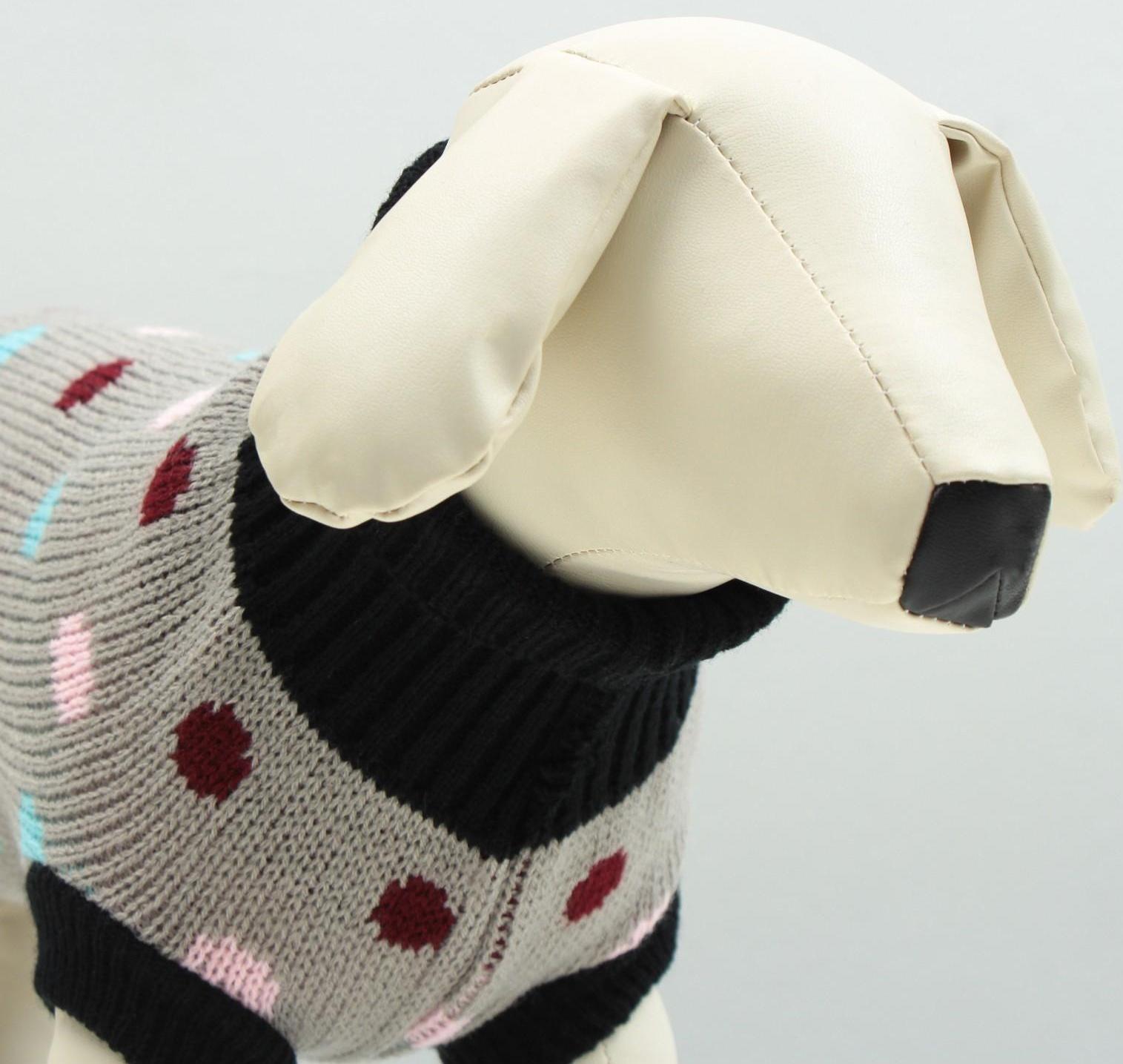 Свитер, размер 16 (ДС 45-60, ОШ 20-37, ОГ 37-52 см), микс расцветок