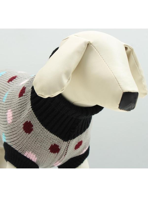 Свитер, размер 16 (ДС 45-60, ОШ 20-37, ОГ 37-52 см), микс расцветок