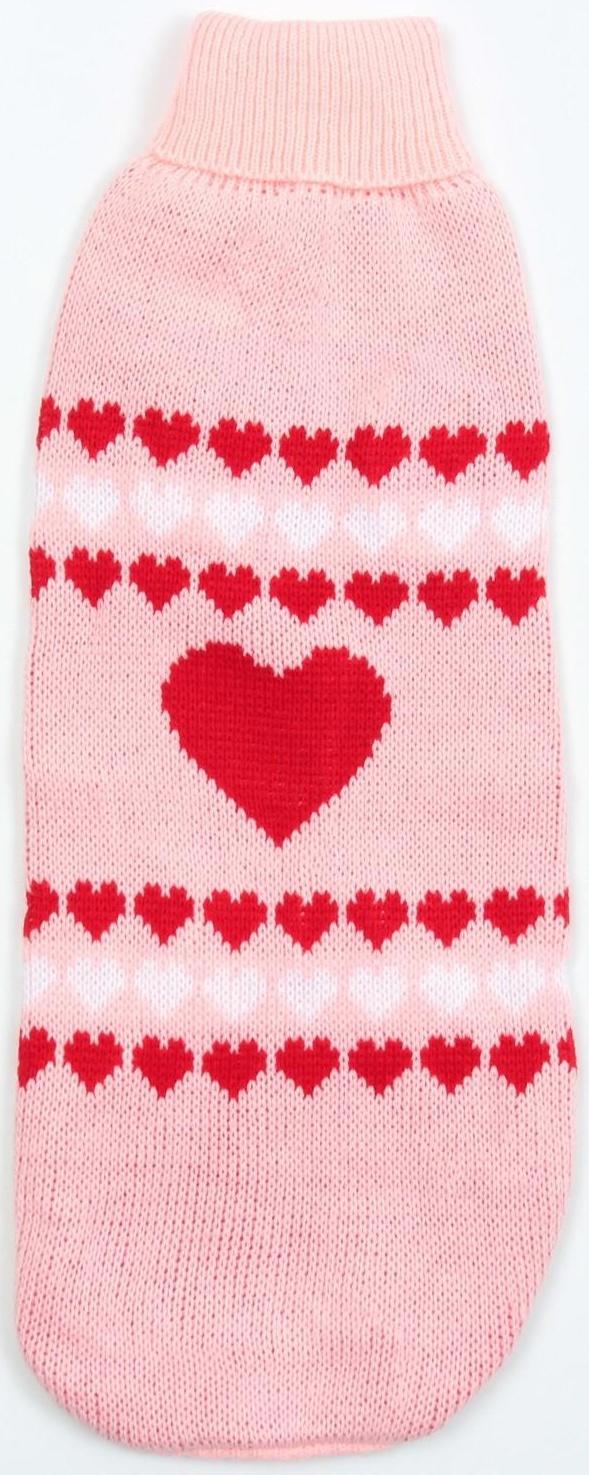 Свитер, размер 18 (ДС 50-65, ОШ 22-37, ОГ 38-53 см), микс расцветок