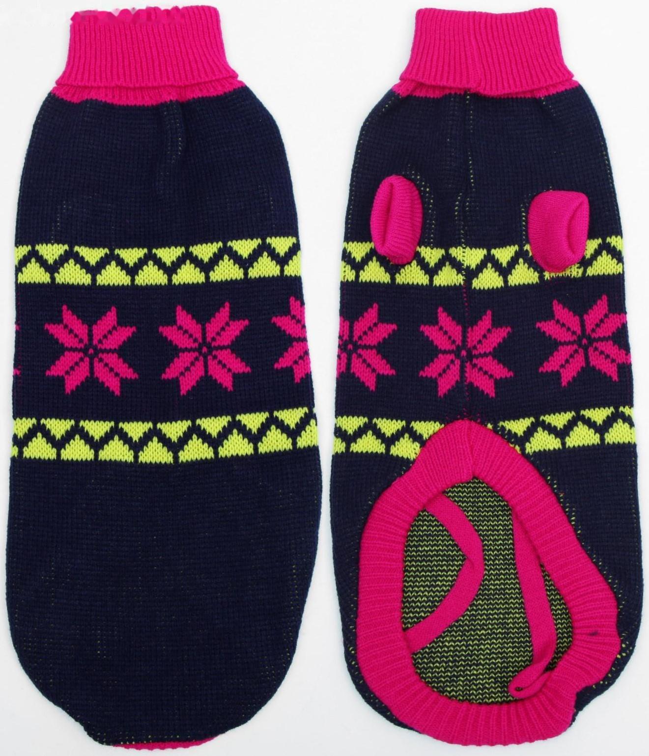 Свитер, размер 18 (ДС 50-65, ОШ 22-37, ОГ 38-53 см), микс расцветок