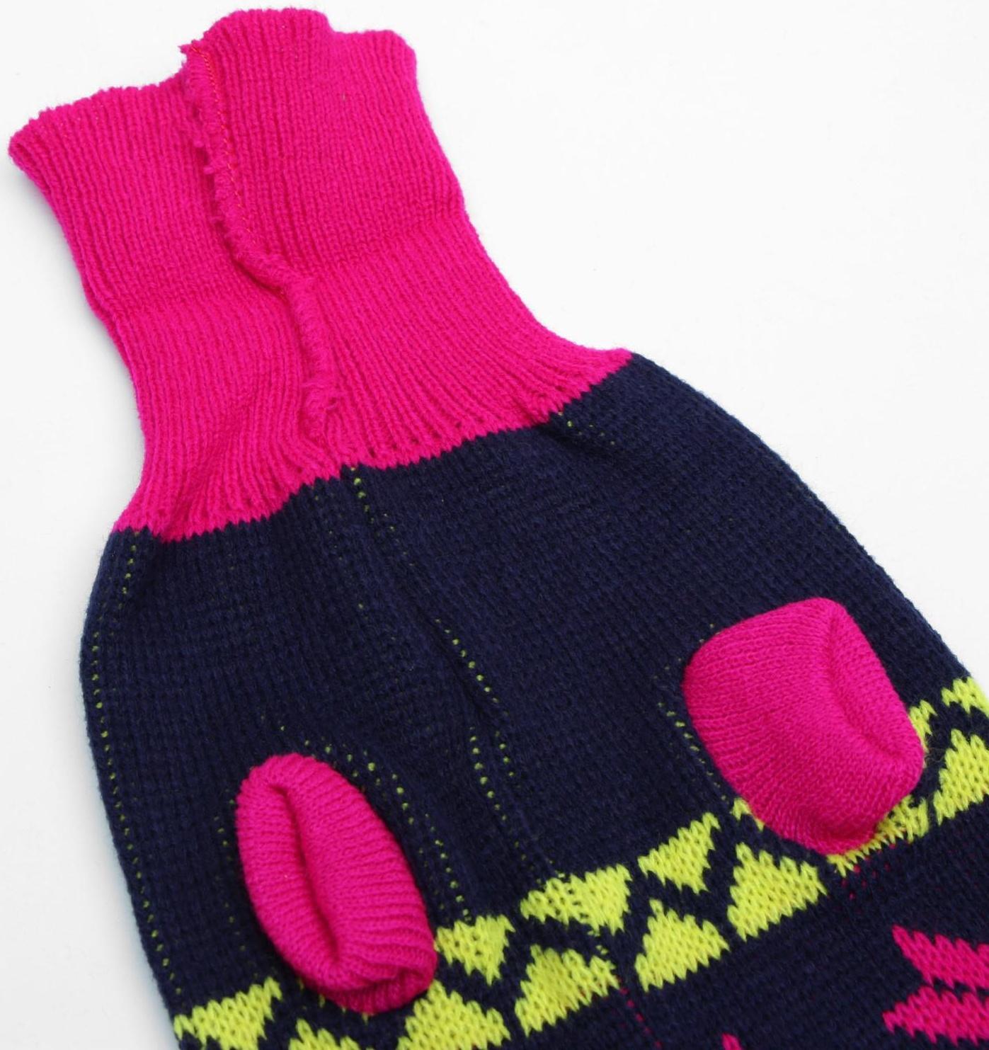 Свитер, размер 18 (ДС 50-65, ОШ 22-37, ОГ 38-53 см), микс расцветок