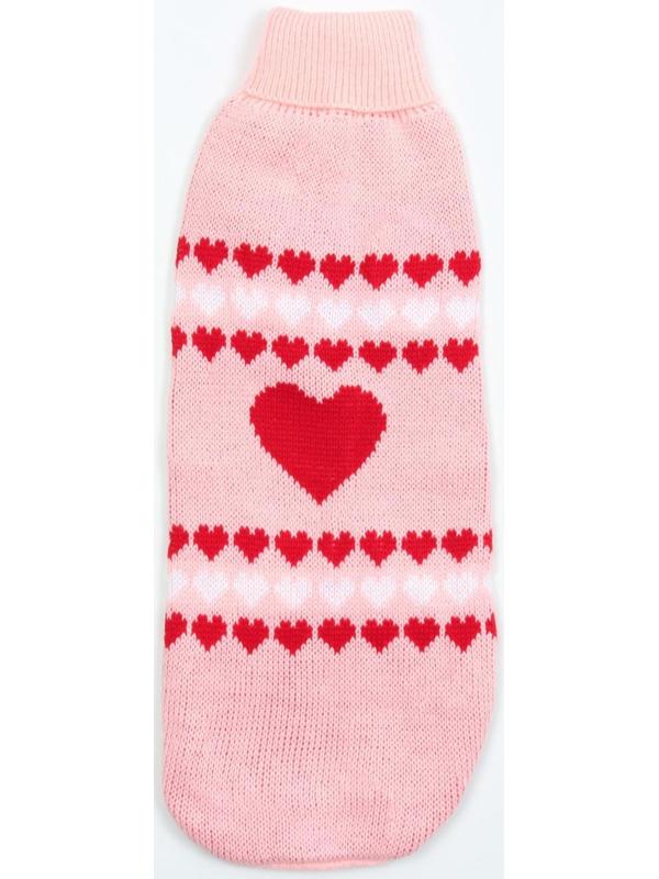 Свитер, размер 18 (ДС 50-65, ОШ 22-37, ОГ 38-53 см), микс расцветок