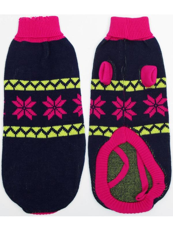 Свитер, размер 18 (ДС 50-65, ОШ 22-37, ОГ 38-53 см), микс расцветок