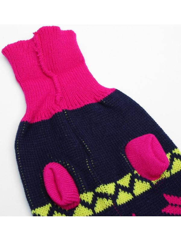 Свитер, размер 18 (ДС 50-65, ОШ 22-37, ОГ 38-53 см), микс расцветок