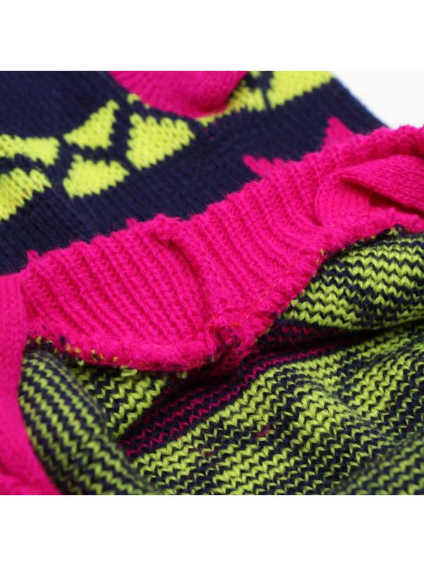 Свитер, размер 18 (ДС 50-65, ОШ 22-37, ОГ 38-53 см), микс расцветок