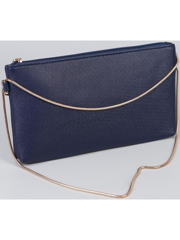 Цепочка для сумки, с карабинами, железная, 3 мм, 120 см, цвет золотой