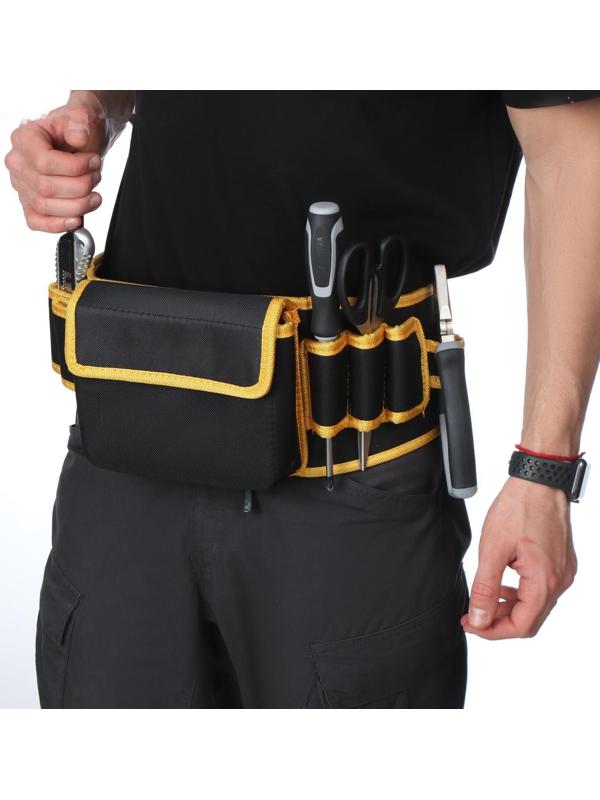 Поясная сумка для садового инструмента, на ремне, 8 карманов