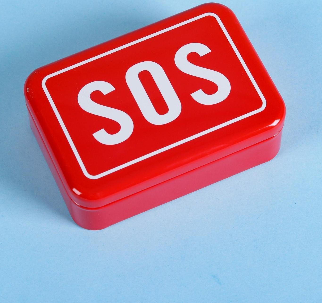 Набор для выживания 4в1 (паркорд, карта выживания, столовые приборы, компас)