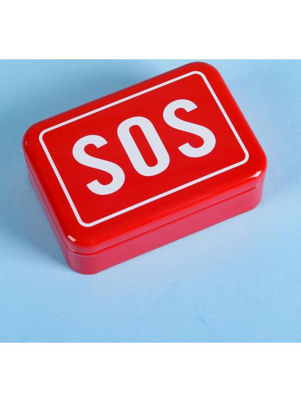 Набор для выживания 4в1 (паркорд, карта выживания, столовые приборы, компас)