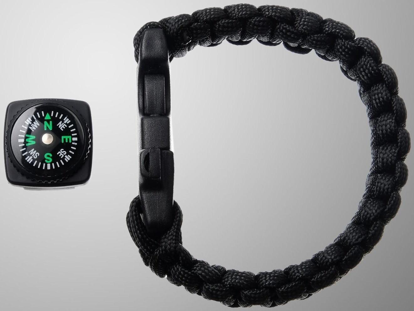 Набор для выживания 4в1 (нож швейцарский, карта выживания, паракорд, компас)