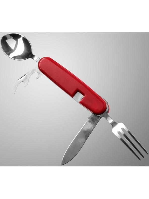 Набор для выживания 4в1 (нож швейцарский, карта выживания, паракорд, компас)