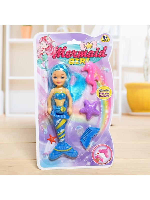 Кукла сказочная «Русалка» с аксессуарами, МИКС