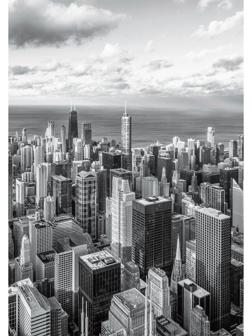 Фотообои «Панорама Чикаго» (4 листа) 140Х200 см