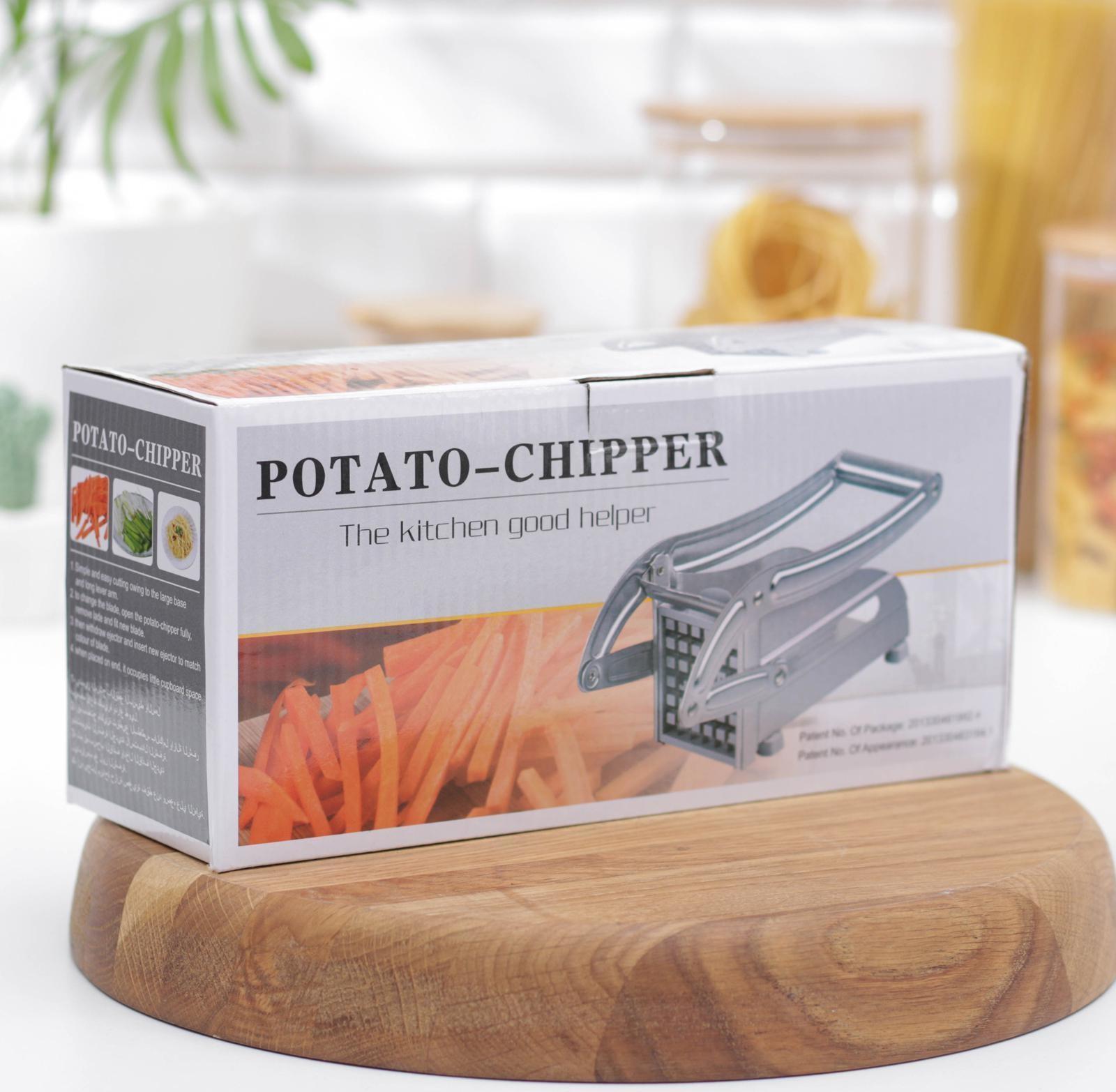 Пресс для нарезки картофеля Steel, нержавеющая сталь, 2 лезвия