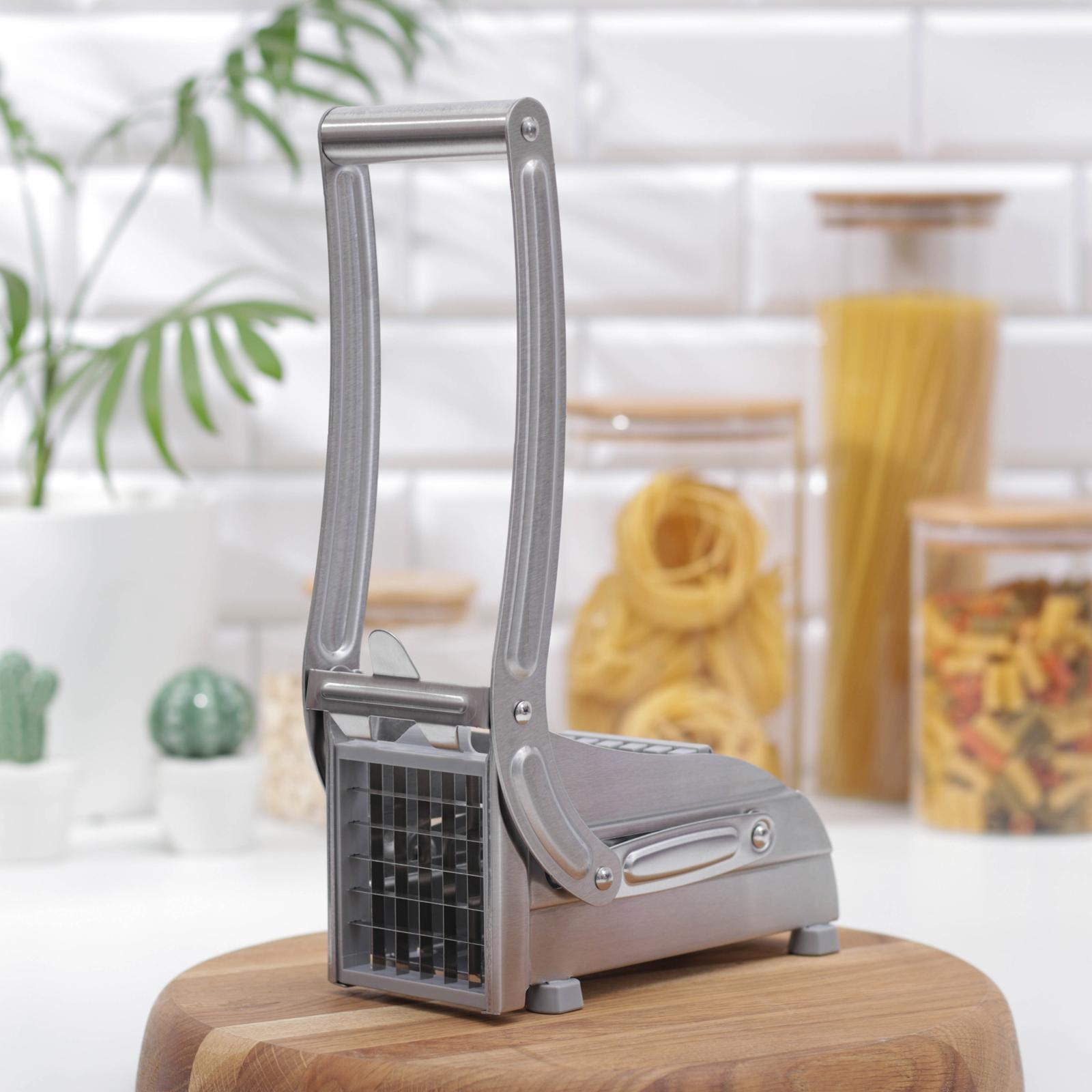 Пресс для нарезки картофеля Steel, нержавеющая сталь, 2 лезвия