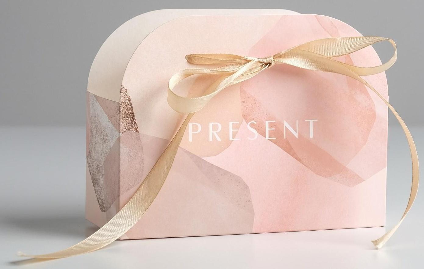 Переноска для цветов складная Present, 17 × 13 × 7 см