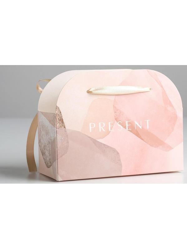 Переноска для цветов складная Present, 17 × 13 × 7 см