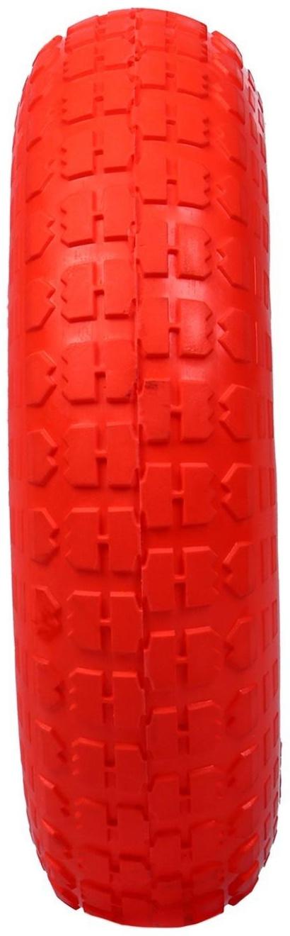 Колесо полиуретановое, d = 330 мм, ступица: диаметр 20 мм, длина 80 мм