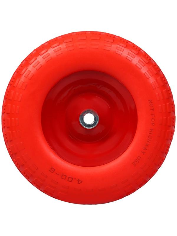 Колесо полиуретановое, d = 330 мм, ступица: диаметр 20 мм, длина 80 мм