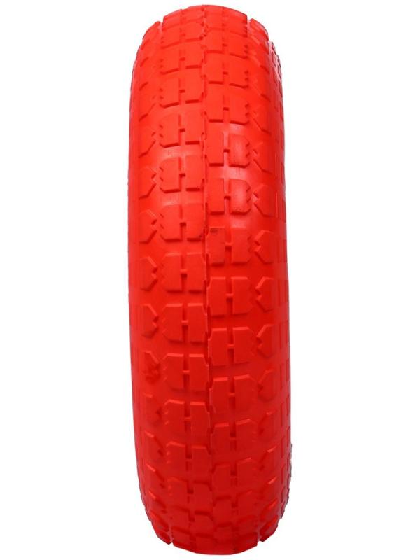 Колесо полиуретановое, d = 330 мм, ступица: диаметр 20 мм, длина 80 мм