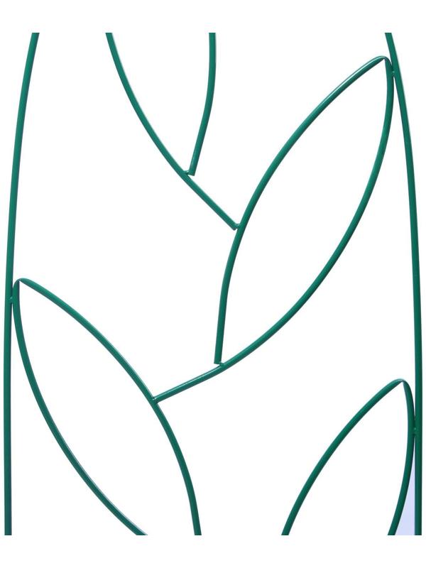 Шпалера, 160 × 60 × 1 см, металл, зелёная, «Свежесть»