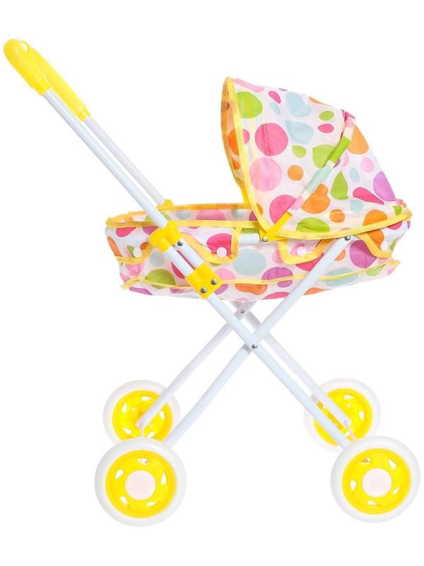 Коляска универсальная для кукол, металлический каркас