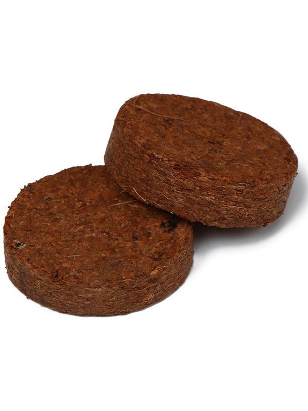 Таблетки кокосовые, d = 3,5 см, набор 10 шт., без оболочки, Greengo