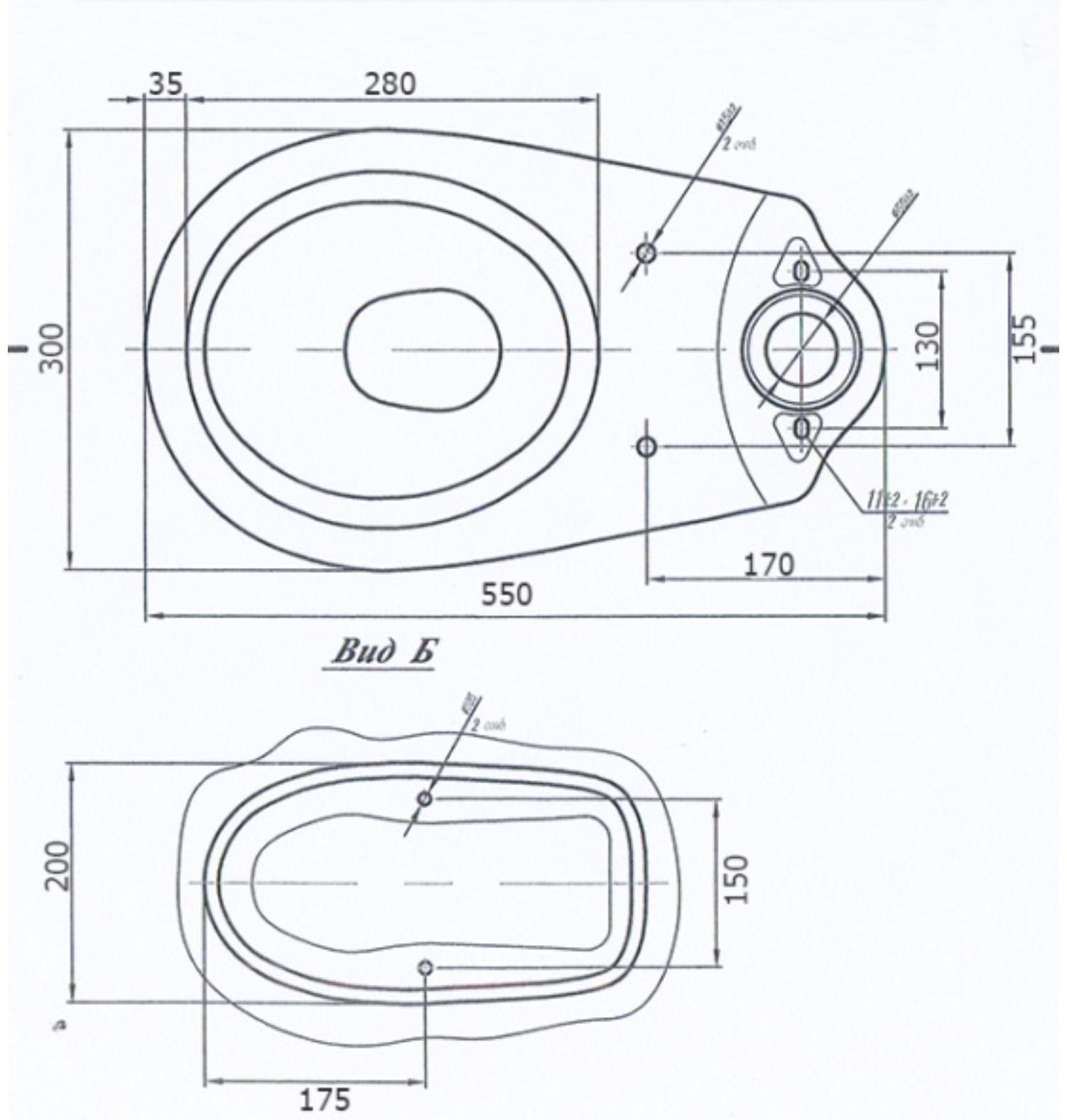 Унитаз компакт ЛЗСФ 