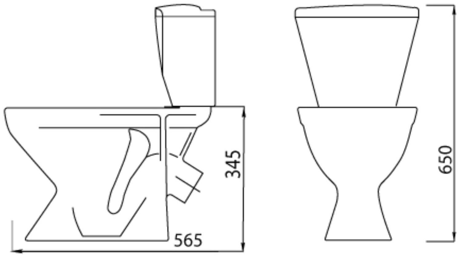 Унитаз компакт ЛЗСФ 