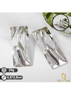 Серьги металл 