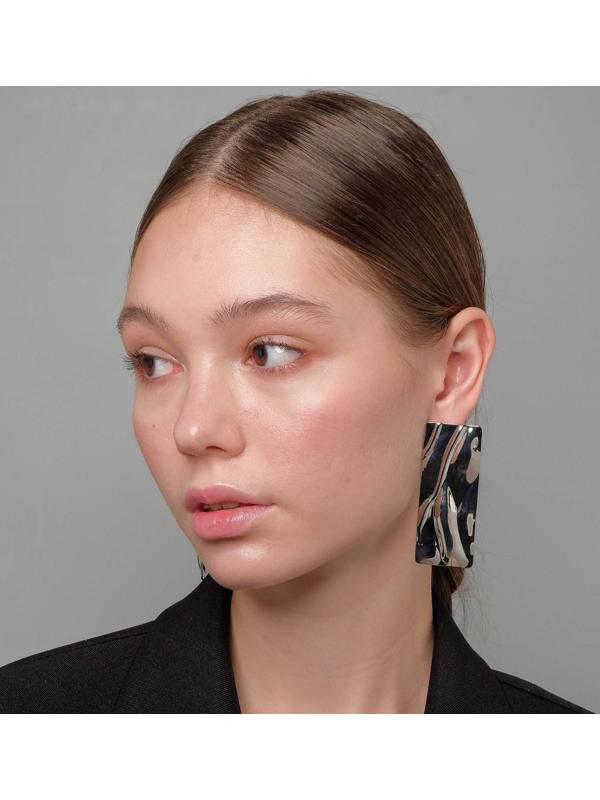 Серьги металл 