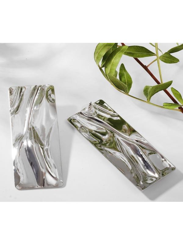 Серьги металл 