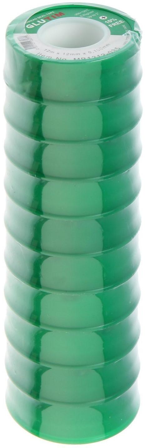 Лента ФУМ TIM MB1212-035, для воды, 12 мм х 0,1 мм х 12 м