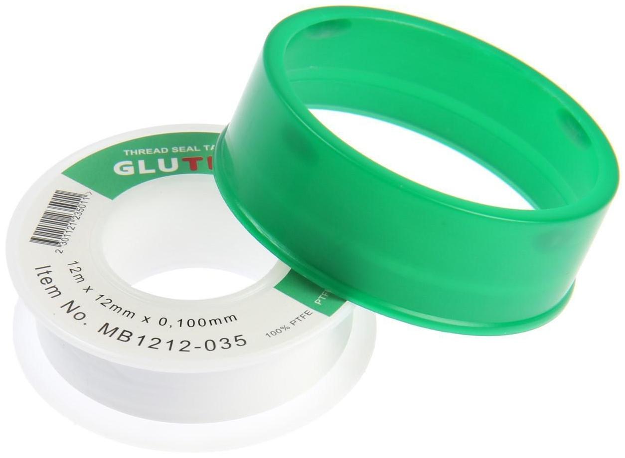 Лента ФУМ TIM MB1212-035, для воды, 12 мм х 0,1 мм х 12 м