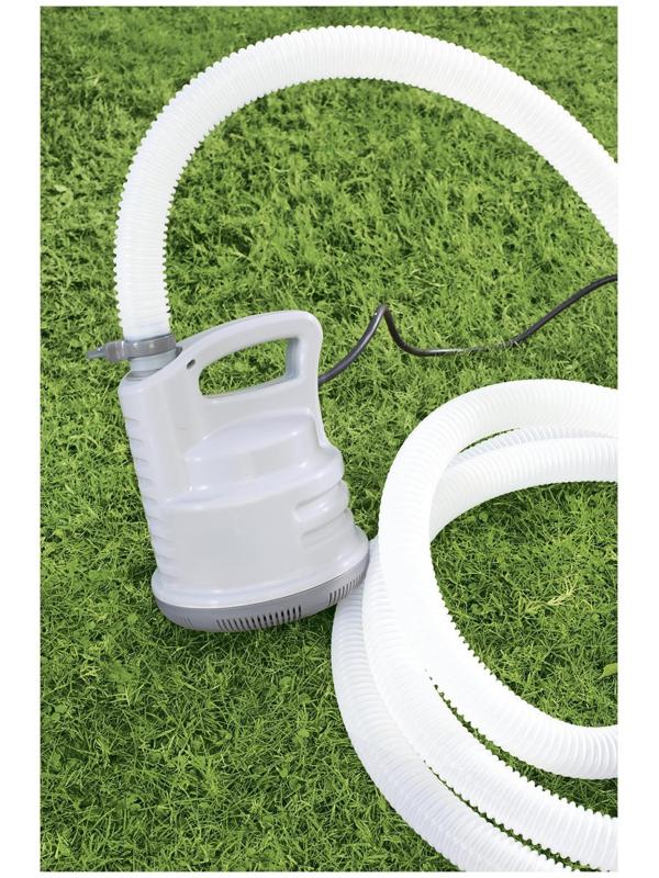 Дренажный насос, шланг 5 м, набор адаптеров 220-240В 80Вт, IPX8, 58230 Bestway