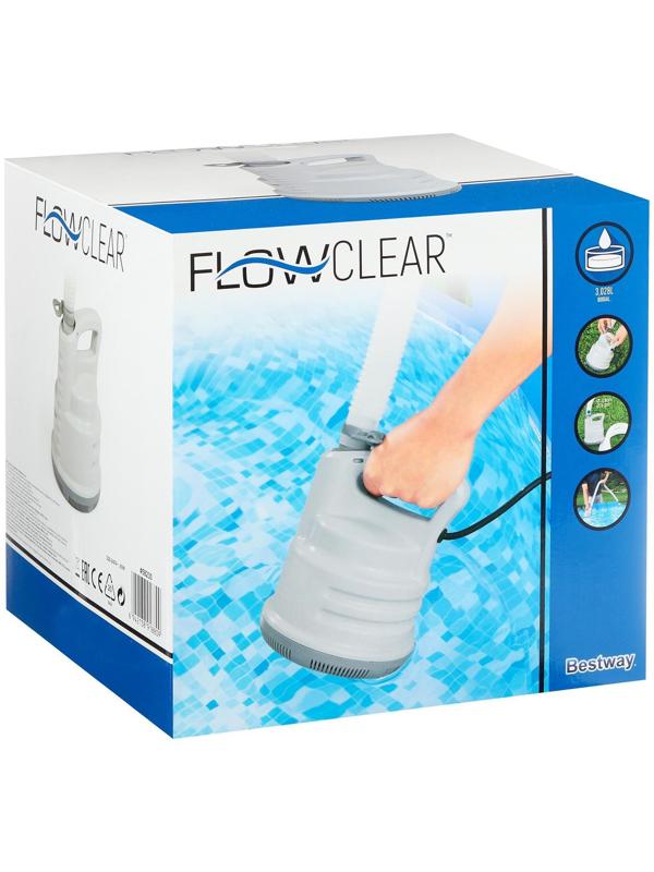 Дренажный насос, шланг 5 м, набор адаптеров 220-240В 80Вт, IPX8, 58230 Bestway